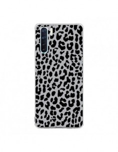 Coque Oppo Reno3 / A91 Leopard Gris Neon - Mary Nesrala
