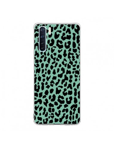 Coque Oppo Reno3 / A91 Leopard Mint Vert Neon - Mary Nesrala