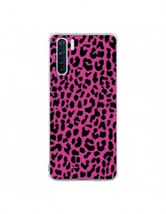 Coque Oppo Reno3 / A91 Leopard Rose Pink Neon - Mary Nesrala