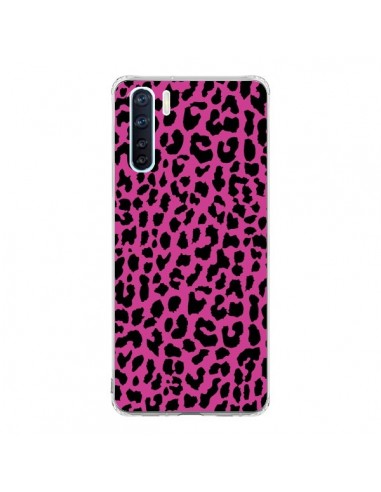 Coque Oppo Reno3 / A91 Leopard Rose Pink Neon - Mary Nesrala