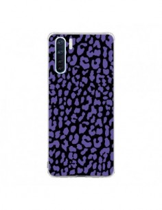 Coque Oppo Reno3 / A91 Leopard Violet - Mary Nesrala
