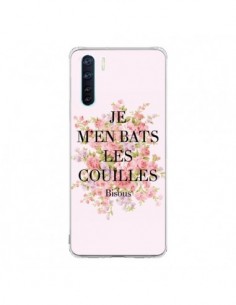 Coque Oppo Reno3 / A91 Je m'en bats les couilles Bisous -...