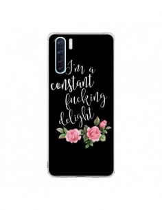 Coque Oppo Reno3 / A91 Fucking Delight Fleurs - Maryline...