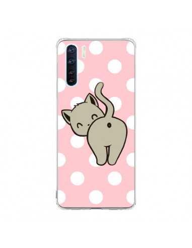 Coque Oppo Reno3 / A91 Chat Chaton Pois - Maryline Cazenave
