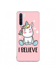 Coque Oppo Reno3 / A91 Licorne I Believe - Maryline Cazenave