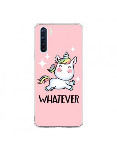 Coque Oppo Reno3 / A91 Licorne Whatever - Maryline Cazenave