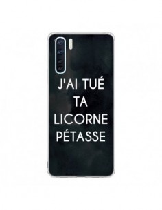 Coque Oppo Reno3 / A91 J'ai tué ta Licorne Pétasse -...