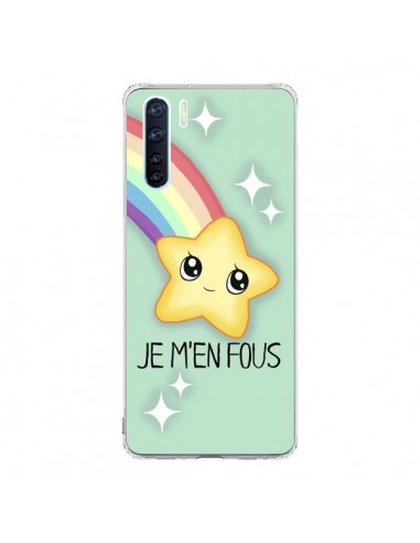 Coque Oppo Reno3 / A91 Etoile Je m'en fous - Maryline Cazenave