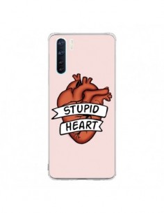 Coque Oppo Reno3 / A91 Stupid Heart Coeur - Maryline...