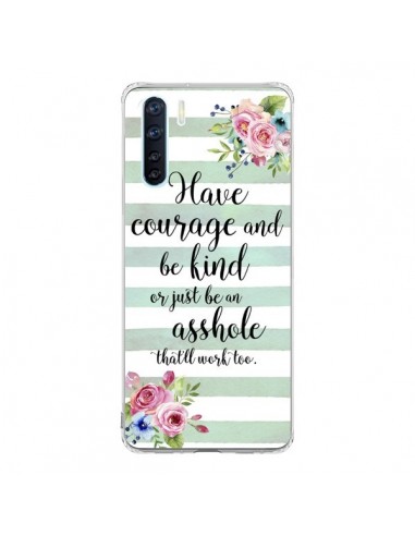 Coque Oppo Reno3 / A91 Courage, Kind, Asshole - Maryline Cazenave