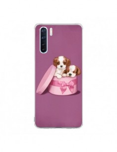 Coque Oppo Reno3 / A91 Chien Dog Boite Noeud - Maryline...