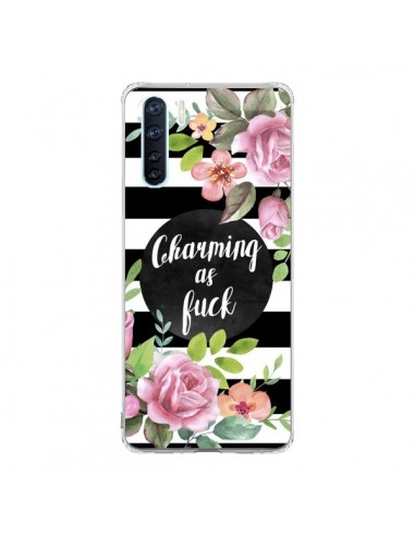 Coque Oppo Reno3 / A91 Charming as Fuck Fleurs - Maryline Cazenave