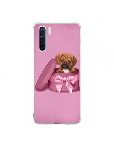 Coque Oppo Reno3 / A91 Chien Dog Boite Noeud Triste - Maryline Cazenave