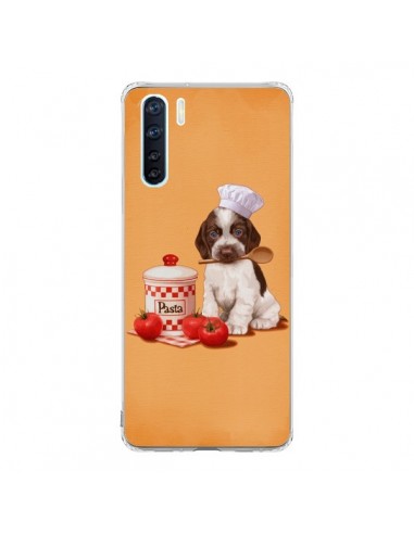 Coque Oppo Reno3 / A91 Chien Dog Pates Pasta Cuisinier - Maryline Cazenave