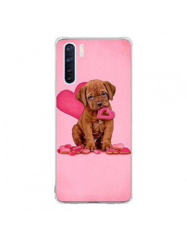 Coque Oppo Reno3 / A91 Chien Dog Gateau Coeur Love - Maryline Cazenave