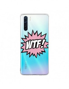 Coque Oppo Reno3 / A91 WTF What The Fuck Transparente -...
