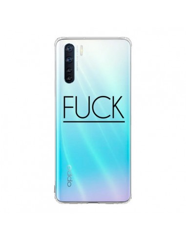 Coque Oppo Reno3 / A91 Fuck Transparente - Maryline Cazenave