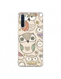 Coque Oppo Reno3 / A91 Chouette Vintage - Maria Jose Da Luz
