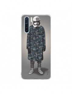 Coque Oppo Reno3 / A91 White Trooper Soldat Yeezy -...