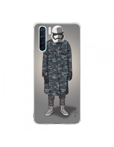 Coque Oppo Reno3 / A91 White Trooper Soldat Yeezy - Mikadololo