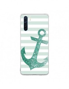 Coque Oppo Reno3 / A91 Ancre Vert Navire - Monica Martinez