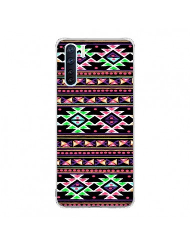 Coque Oppo Reno3 / A91 Black Aylen Azteque - Monica Martinez