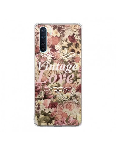 Coque Oppo Reno3 / A91 Vintage Love Flower - Monica Martinez