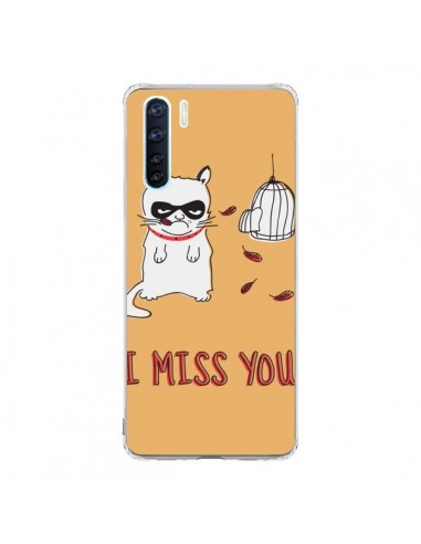 Coque Oppo Reno3 / A91 Chat I Miss You - Maximilian San