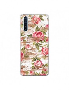 Coque Oppo Reno3 / A91 Eco Love Pattern Bois Fleur -...