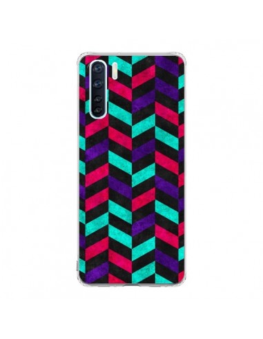 Coque Oppo Reno3 / A91 Azteque Geometric Mundo - Maximilian San