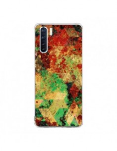 Coque Oppo Reno3 / A91 Azteque Geometric Triangle -...