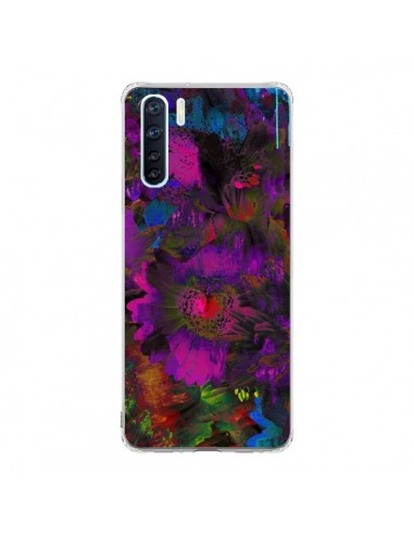 Coque Oppo Reno3 / A91 Fleurs Lysergic Lujan - Maximilian San