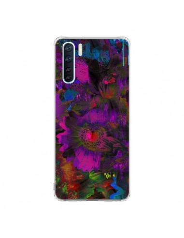 Coque Oppo Reno3 / A91 Fleurs Lysergic Lujan - Maximilian San