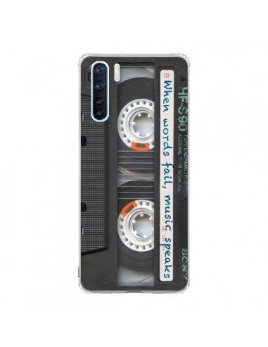 Coque Oppo Reno3 / A91 Cassette Words K7 - Maximilian San
