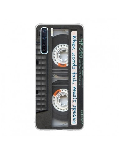 Coque Oppo Reno3 / A91 Cassette Words K7 - Maximilian San