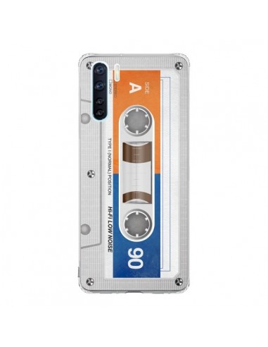 Coque Oppo Reno3 / A91 White Cassette K7 - Maximilian San