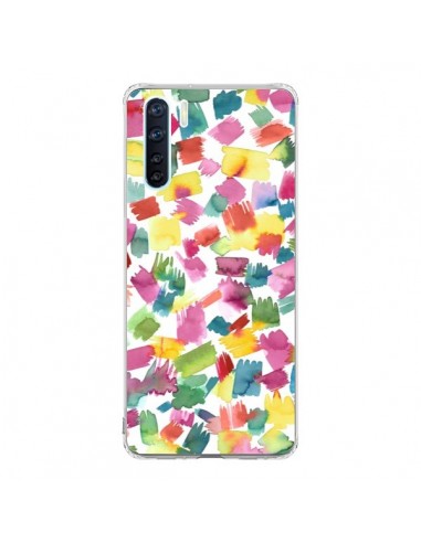 Coque Oppo Reno3 / A91 Abstract Spring Colorful - Ninola Design