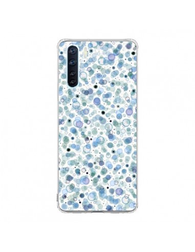 Coque Oppo Reno3 / A91 Cosmic Bubbles Blue - Ninola Design