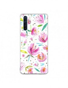 Coque Oppo Reno3 / A91 Painterly Waterolor Texture -...