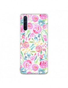 Coque Oppo Reno3 / A91 Speckled Watercolor Pink - Ninola...