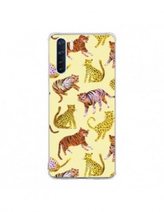 Coque Oppo Reno3 / A91 Sweet Roses Blooms Mint Desert -...