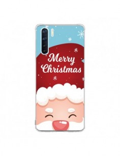 Coque Oppo Reno3 / A91 Bonnet du Père Noël Merry...
