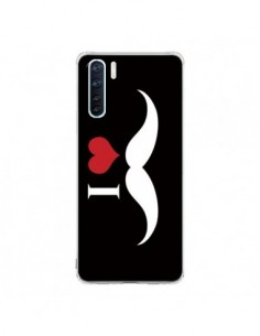 Coque Oppo Reno3 / A91 I Love Moustache - Nico