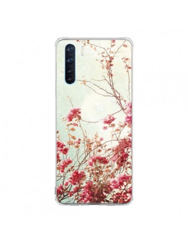 Coque Oppo Reno3 / A91 Fleur Vintage Rose - Nico