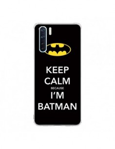 Coque Oppo Reno3 / A91 Keep Calm because I'm Batman - Nico