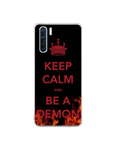 Coque Oppo Reno3 / A91 Keep Calm and Be A Demon - Nico