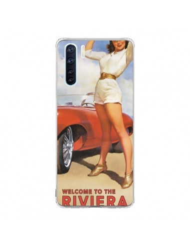 Coque Oppo Reno3 / A91 Welcome to the Riviera Vintage Pin Up - Nico