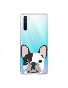 Coque Oppo Reno3 / A91 Bulldog Français Chien...