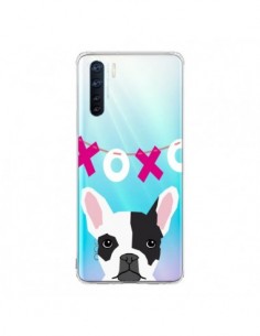 Coque Oppo Reno3 / A91 Bulldog Français XoXo Chien...