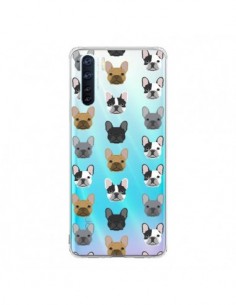 Coque Oppo Reno3 / A91 Chiens Bulldog Français...